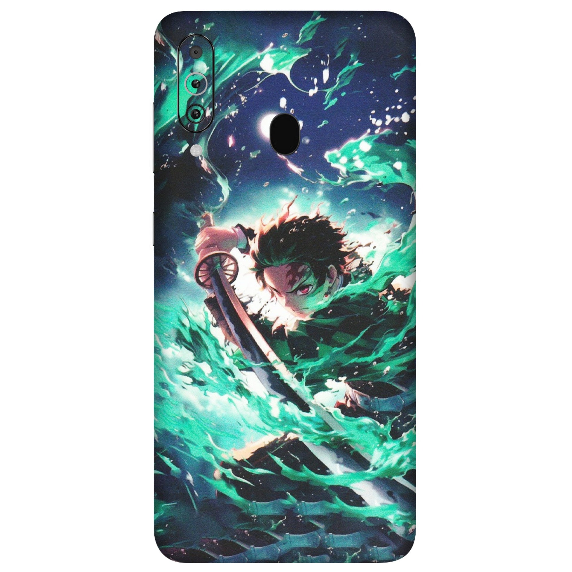 Samsung M/F/Note/Flip and C Phone Skins (All Models) - Sword Fighter Anime - Matte Finish (M-29) Samsung Galaxy M40