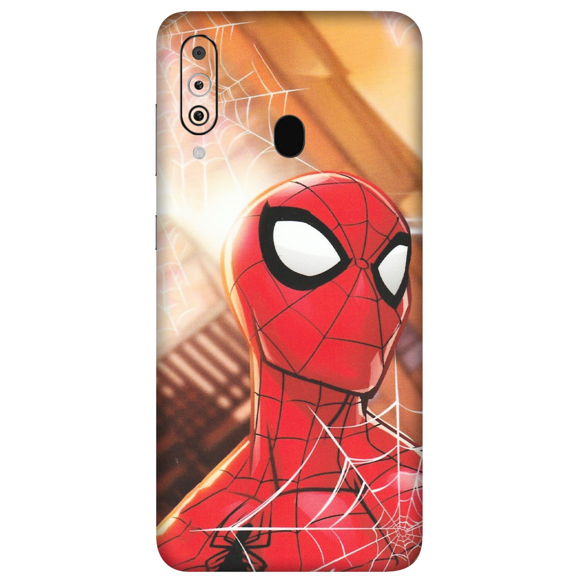 Samsung M/F/Note/Flip and C Phone Skins (All Models) - Spiderman Face New - Matte Finish (M-41) Samsung Galaxy M40