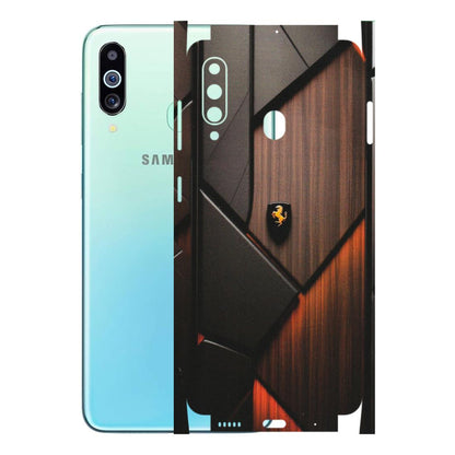 Samsung M/F/Note/Flip and C Phone Skins (All Models) - Lambo Beauty Wood Pattern Sober - Matte Finish (M-51) Samsung Galaxy M40