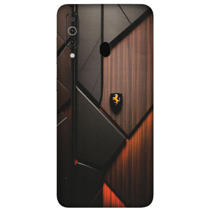 Samsung M/F/Note/Flip and C Phone Skins (All Models) - Lambo Beauty Wood Pattern Sober - Matte Finish (M-51) Samsung Galaxy M40