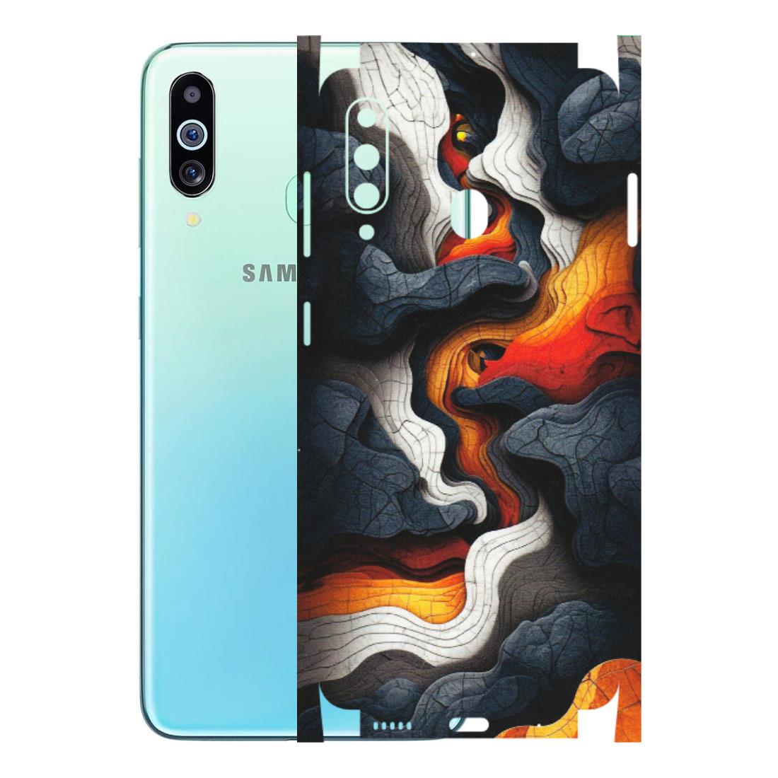 Samsung M/F/Note/Flip and C Phone Skins (All Models) - Abstract Volcanic Layers - Matte Finish (M-52) Samsung Galaxy M40