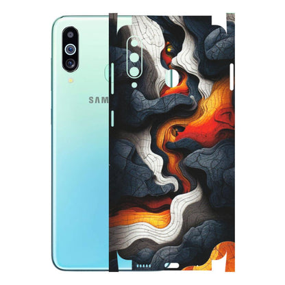 Samsung M/F/Note/Flip and C Phone Skins (All Models) - Abstract Volcanic Layers - Matte Finish (M-52) Samsung Galaxy M40