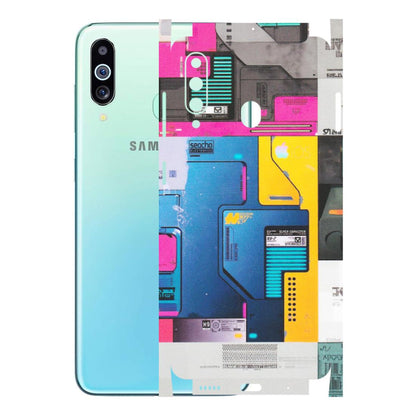 Samsung M/F/Note/Flip and C Phone Skins (All Models) - Colourfull Motherboard Internals - Matte Finish (M-55) Samsung Galaxy M40