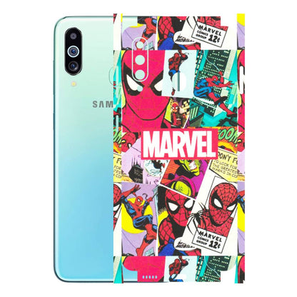 Samsung M/F/Note/Flip and C Phone Skins (All Models) - Marvel Comic Spiderman Grafitti - Matte Finish (M-72) Samsung Galaxy M40