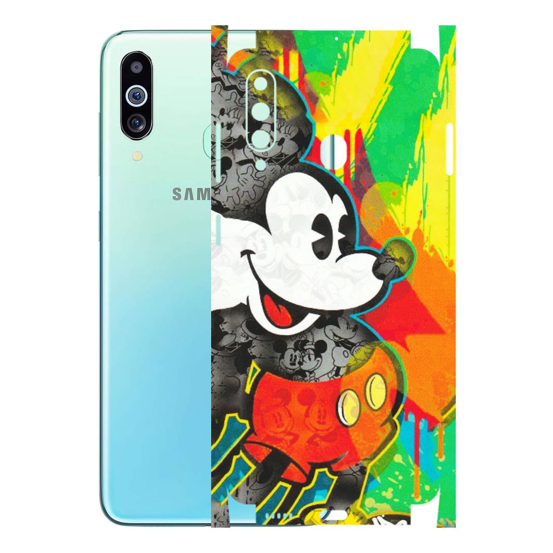 Samsung M/F/Note/Flip and C Phone Skins (All Models) - Multiple Mickey With Colourful Texture - Matte Finish (M-84) Samsung Galaxy M40