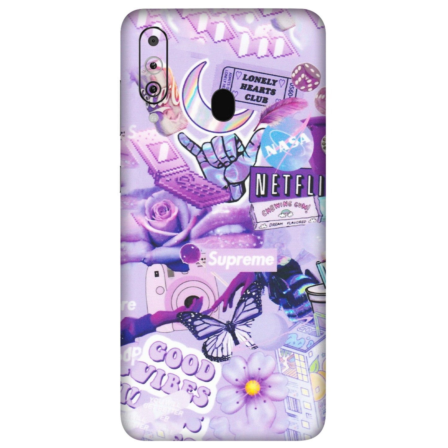 Samsung M/F/Note/Flip and C Phone Skins (All Models) - Supreme Purple Magic - Matte Finish (M-88) Samsung Galaxy M40