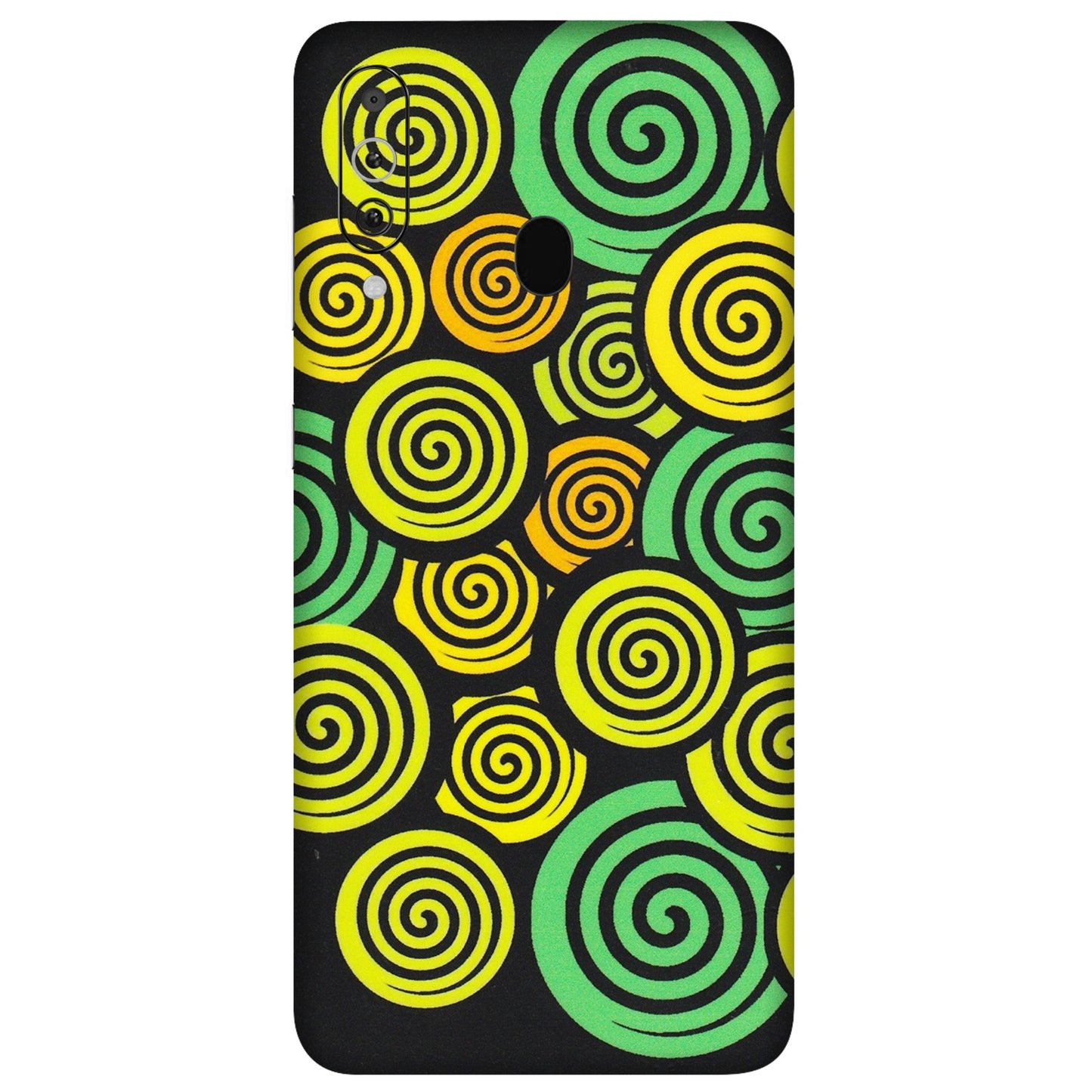 Samsung M/F/Note/Flip and C Phone Skins (All Models) - Crazy Spiral - Matte Finish (M-91) Samsung Galaxy M40