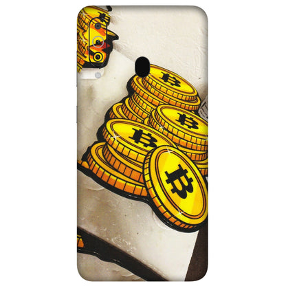 Samsung M/F/Note/Flip and C Phone Skins (All Models) - Billionaire Bitcoin Collection - Matte Finish (M-92) Samsung Galaxy M40