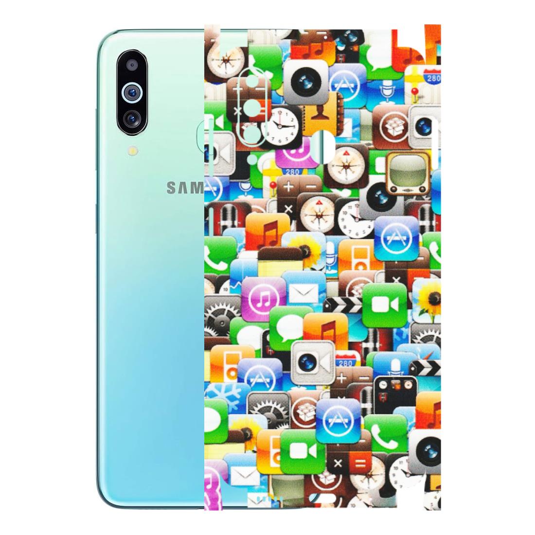 Samsung M/F/Note/Flip and C Phone Skins (All Models) - All Apple Icons - Matte Finish (M-93) Samsung Galaxy M40