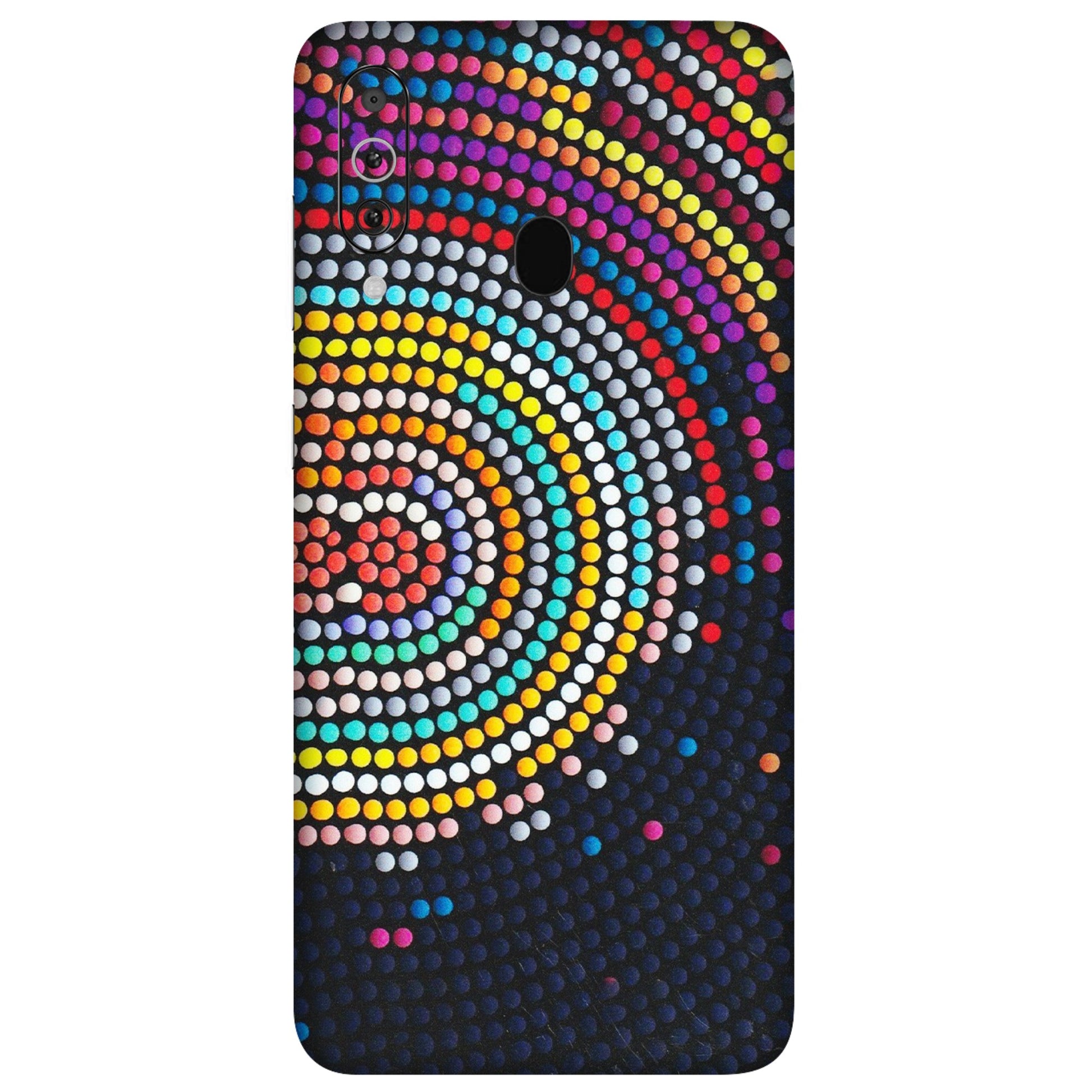 Samsung M/F/Note/Flip and C Phone Skins (All Models) - Rainbow Dot Mandala - Matte Finish (M-97) Samsung Galaxy M40