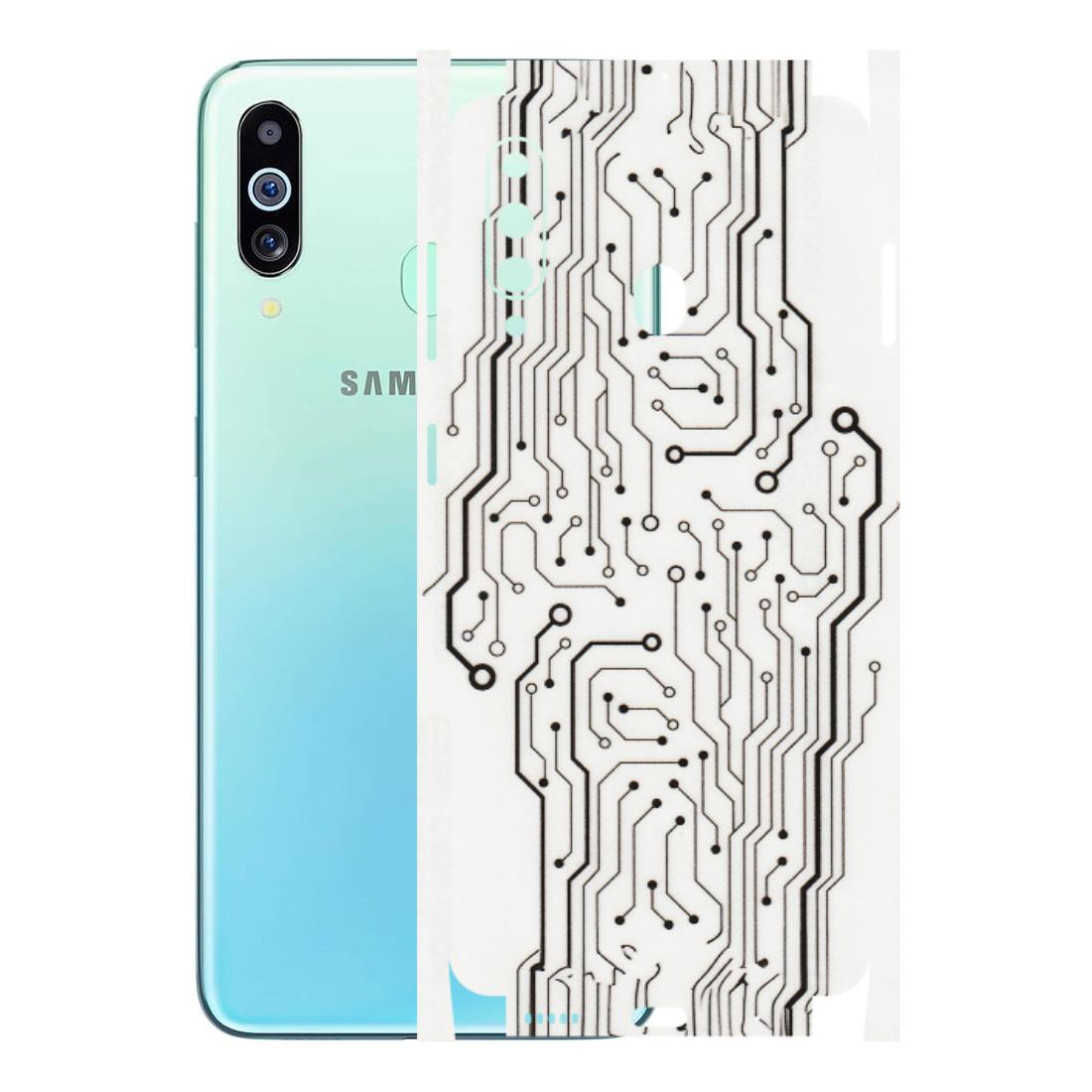 Samsung M/F/Note/Flip and C Phone Skins (All Models) - Tech Circuits - Transparent Finish (T-03) Samsung Galaxy M40