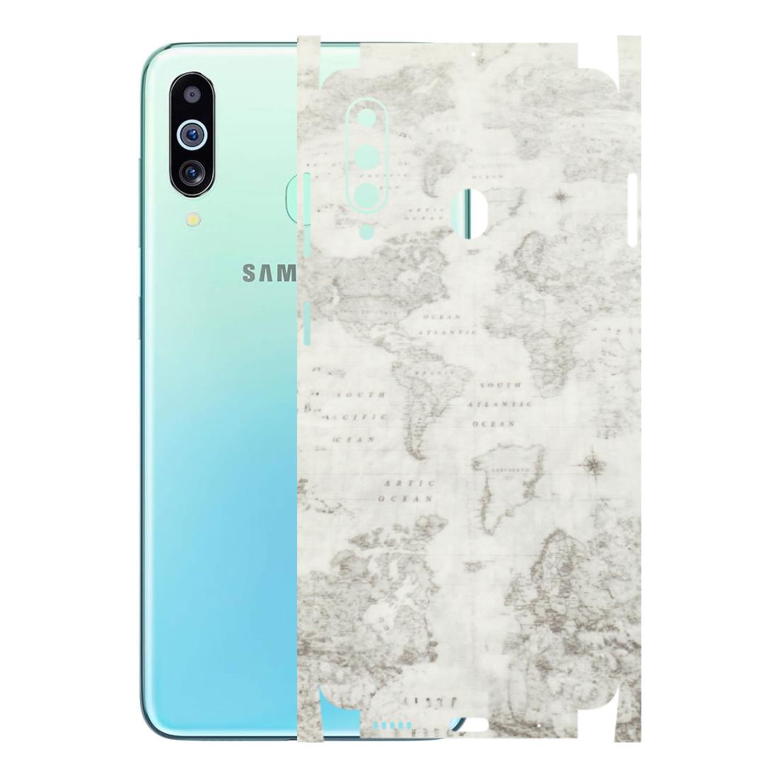Samsung M/F/Note/Flip and C Phone Skins (All Models) - World Travel Map - Transparent Finish (T-04) Samsung Galaxy M40