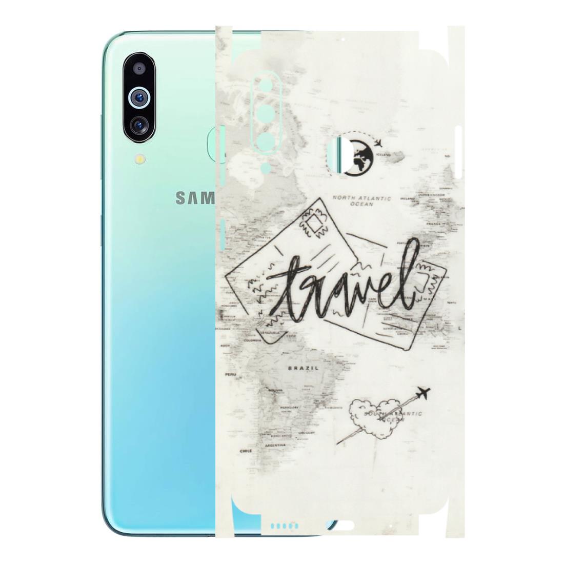 Samsung M/F/Note/Flip and C Phone Skins (All Models) - Travel Ticket - Transparent Finish (T-06) Samsung Galaxy M40