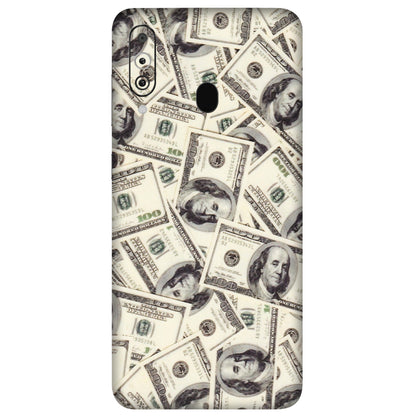 Samsung M/F/Note/Flip and C Phone Skins (All Models) - Dollar Lover - Transparent Finish (T-17) Samsung Galaxy M40