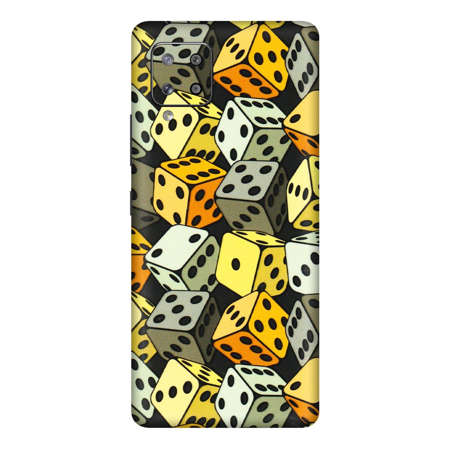 Samsung M/F/Note/Flip and C Phone Skins (All Models) - Dices Of Life - 3D Embossed Finish (L-04) Samsung Galaxy M42