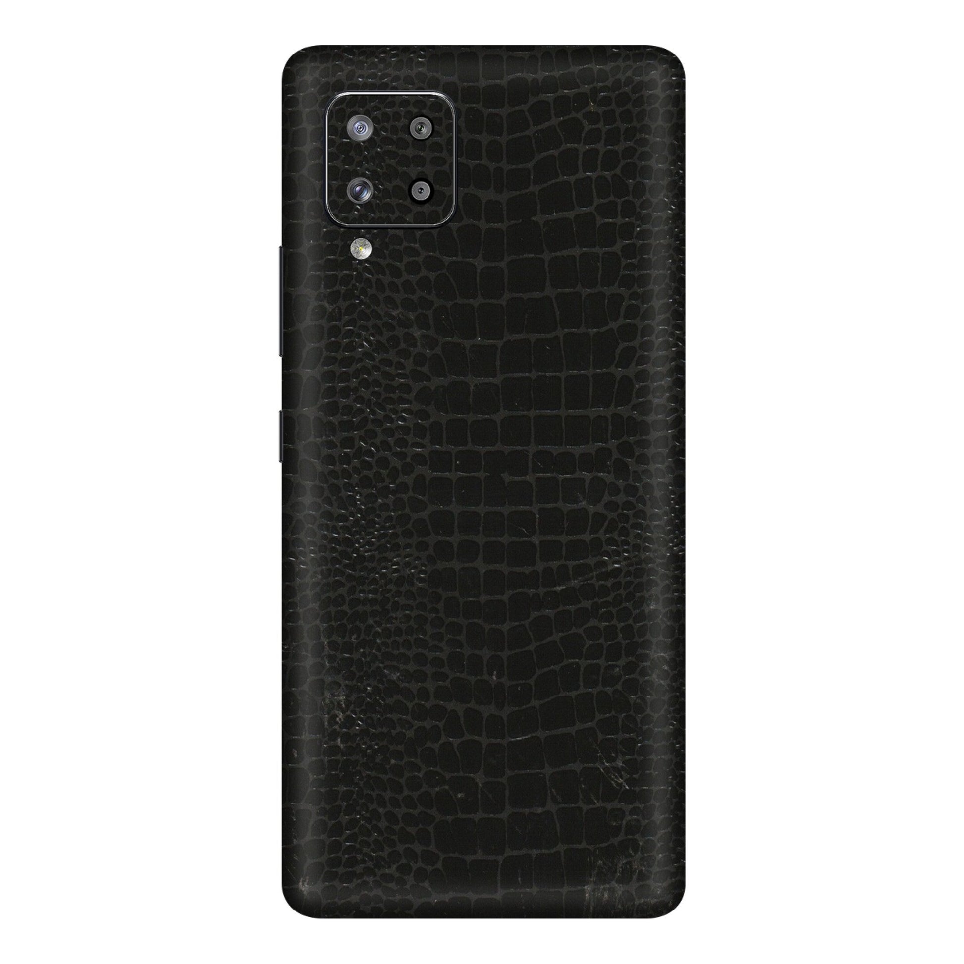 Samsung M/F/Note/Flip and C Phone Skins (All Models) - Snake Leather Black - 3D Embossed Finish (L-107) Samsung Galaxy M42