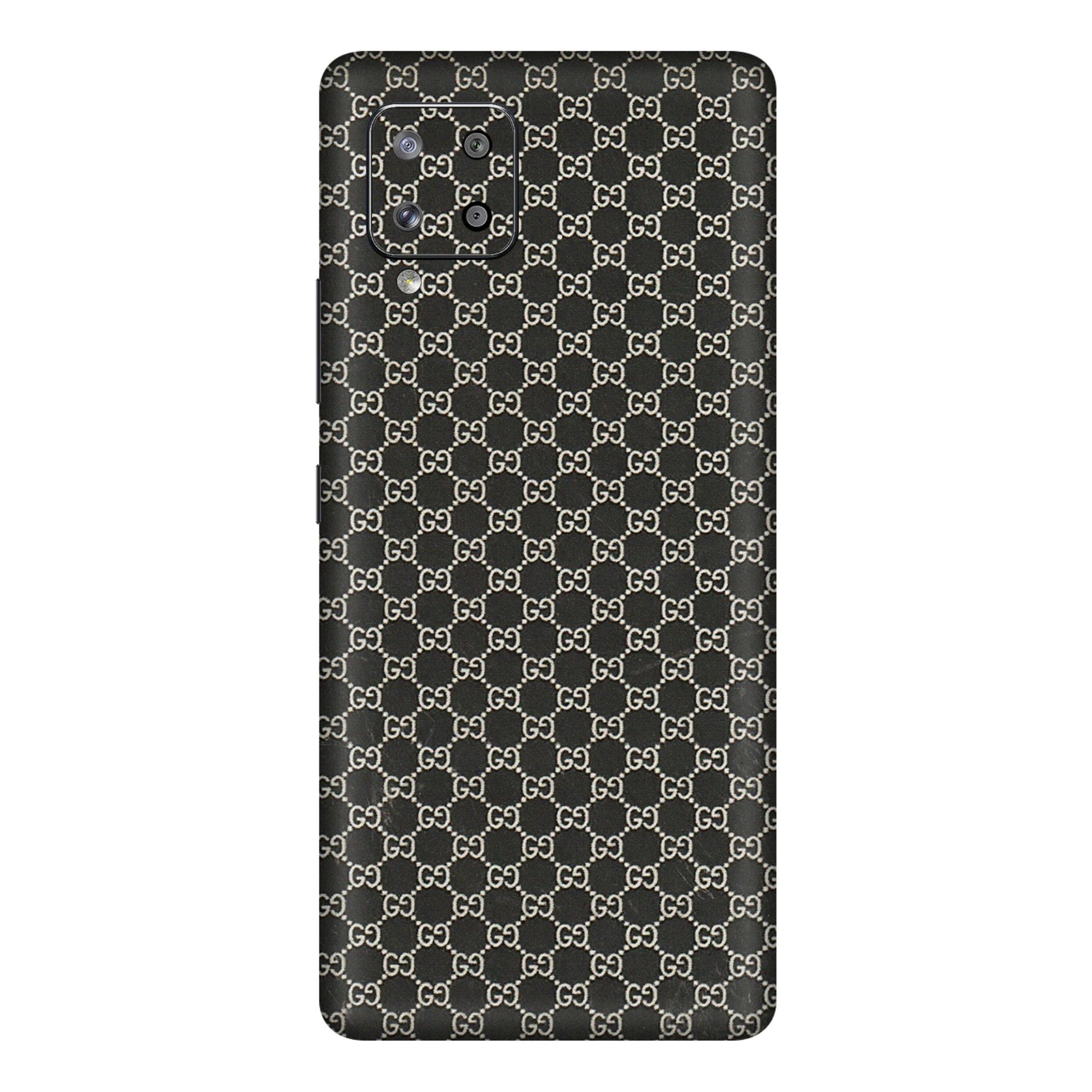 Samsung M/F/Note/Flip and C Phone Skins (All Models) - Black G Print - 3D Embossed Finish (L-109) Samsung Galaxy M42