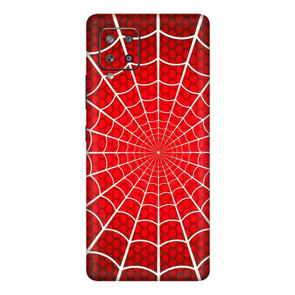 Samsung M/F/Note/Flip and C Phone Skins (All Models) - Classic Spidey Web - 3D Embossed Finish (L-115) Samsung Galaxy M42