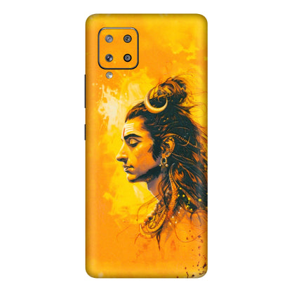 Samsung M/F/Note/Flip and C Phone Skins (All Models) - Shiv Shakti - 3D Embossed Finish (L-14) Samsung Galaxy M42