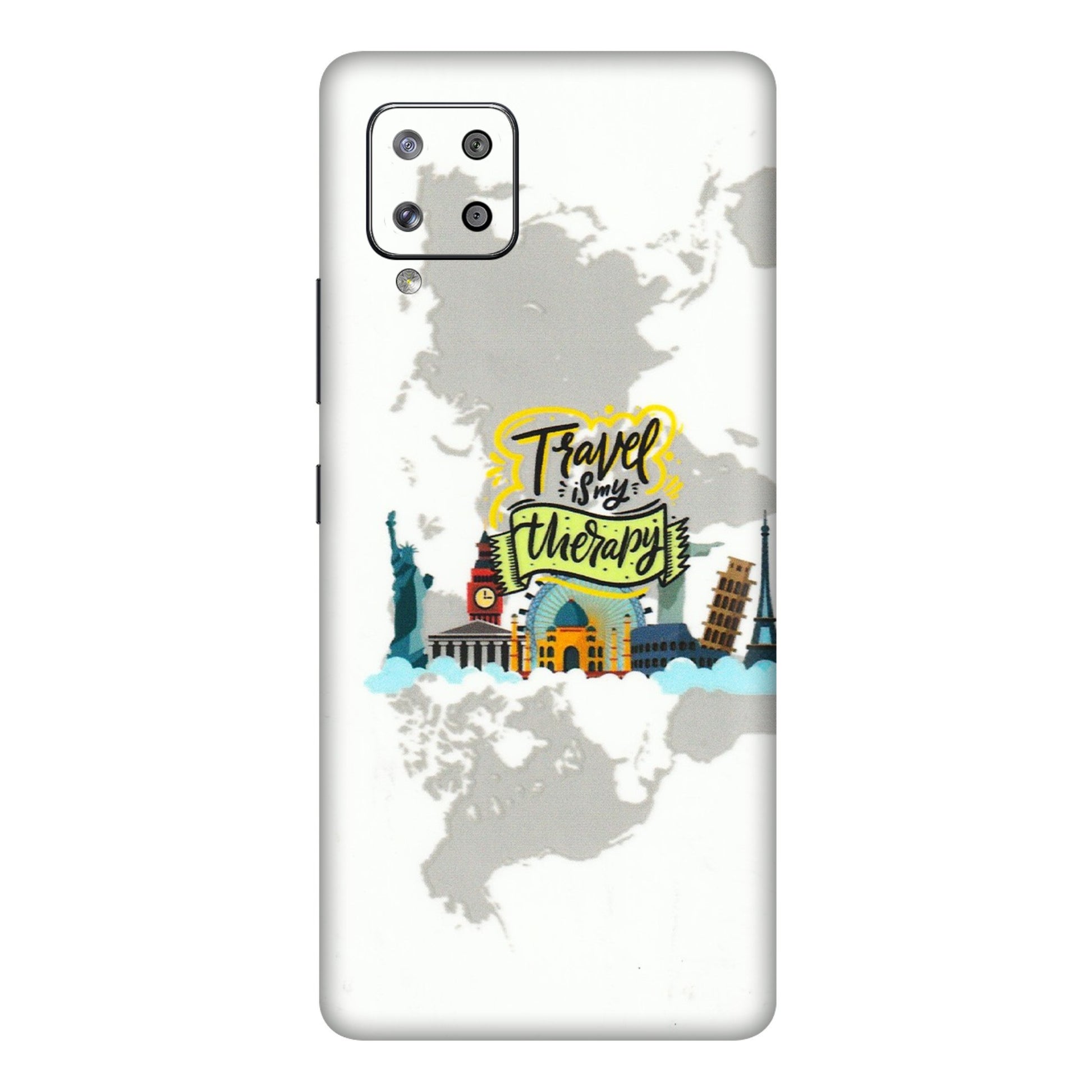 Samsung M/F/Note/Flip and C Phone Skins (All Models) - Travel Therapy - 3D Embossed Finish (L-199) Samsung Galaxy M42