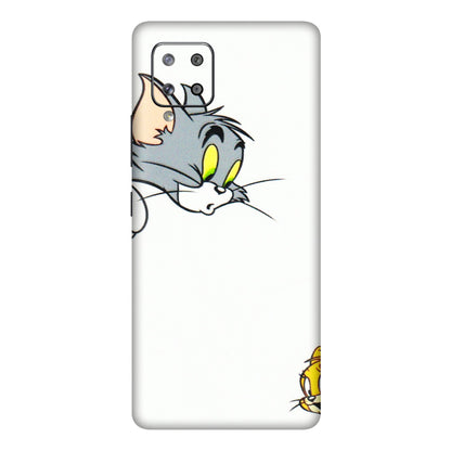 Samsung M/F/Note/Flip and C Phone Skins (All Models) - Cute Tom And Jerry - 3D Embossed Finish (L-220) Samsung Galaxy M42