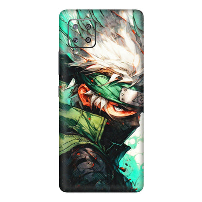 Samsung M/F/Note/Flip and C Phone Skins (All Models) - Kakashi Side Profile - 3D Embossed Finish (L-249) Samsung Galaxy M42