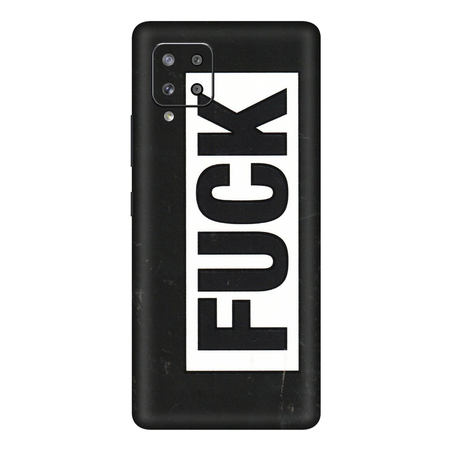 Samsung M/F/Note/Flip and C Phone Skins (All Models) - The F Word - 3D Embossed Finish (L-255) Samsung Galaxy M42