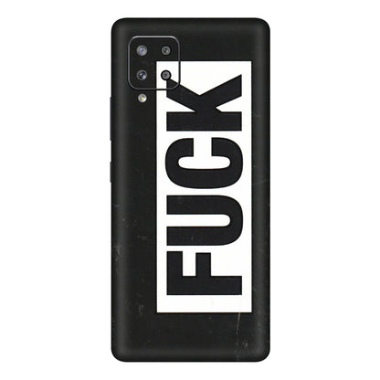 Samsung M/F/Note/Flip and C Phone Skins (All Models) - The F Word - 3D Embossed Finish (L-255) Samsung Galaxy M42