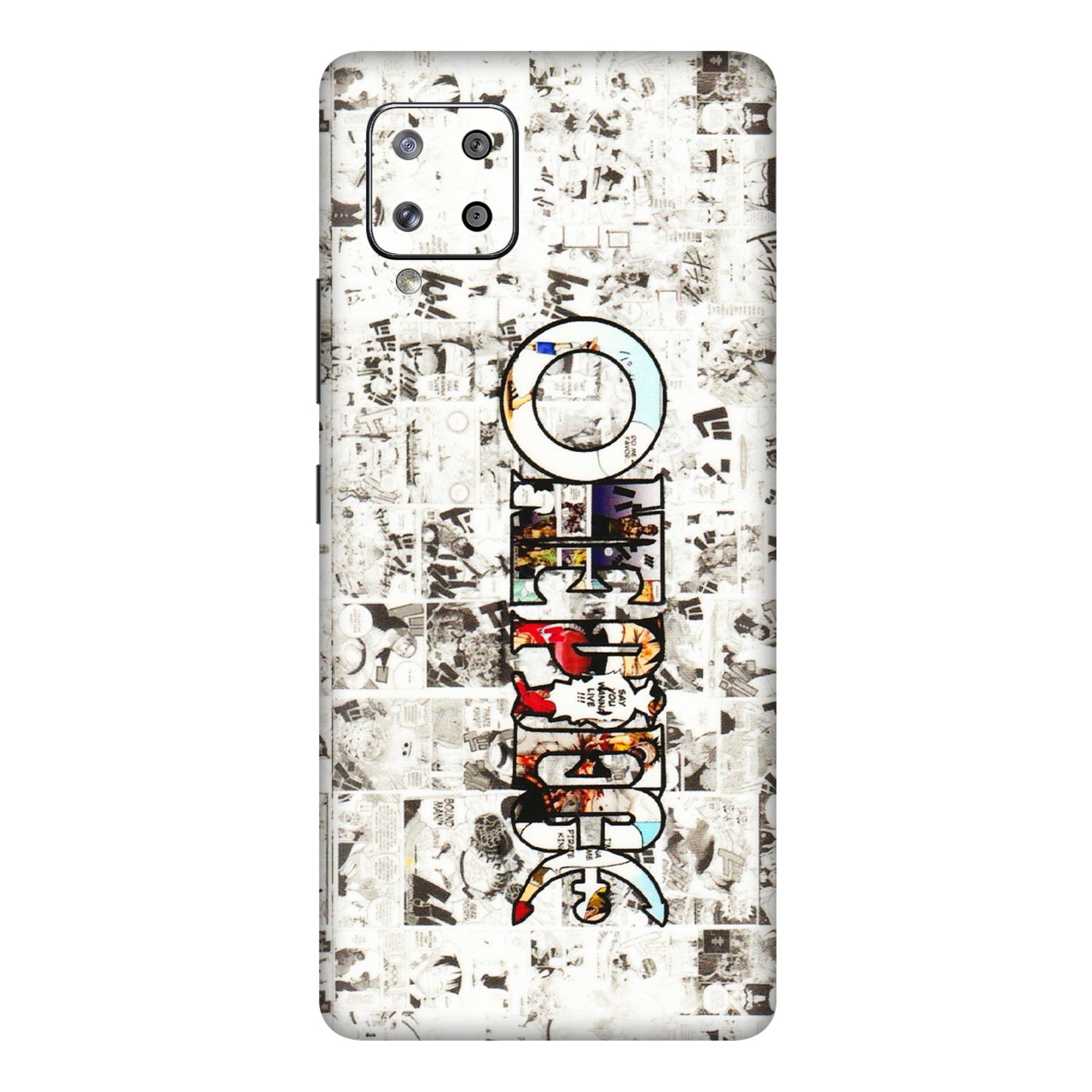 Samsung M/F/Note/Flip and C Phone Skins (All Models) - One Piece Manga - 3D Embossed Finish (L-26) Samsung Galaxy M42