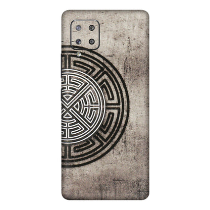 Samsung M/F/Note/Flip and C Phone Skins (All Models) - Mysterious Circular Design - 3D Embossed Finish (L-63) Samsung Galaxy M42