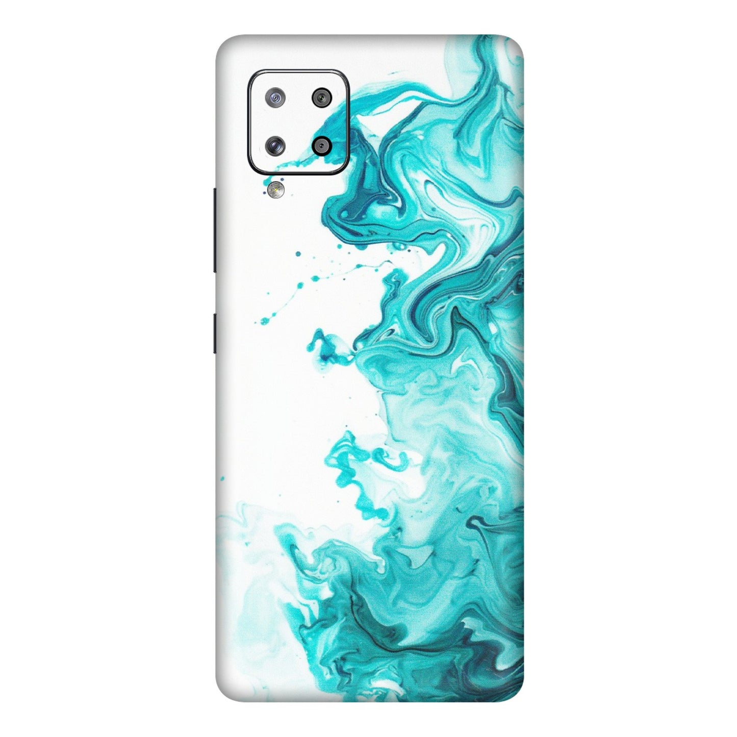 Samsung M/F/Note/Flip and C Phone Skins (All Models) - Sky Blue Abstract Colour - Matte Finish (M-146) Samsung Galaxy M42
