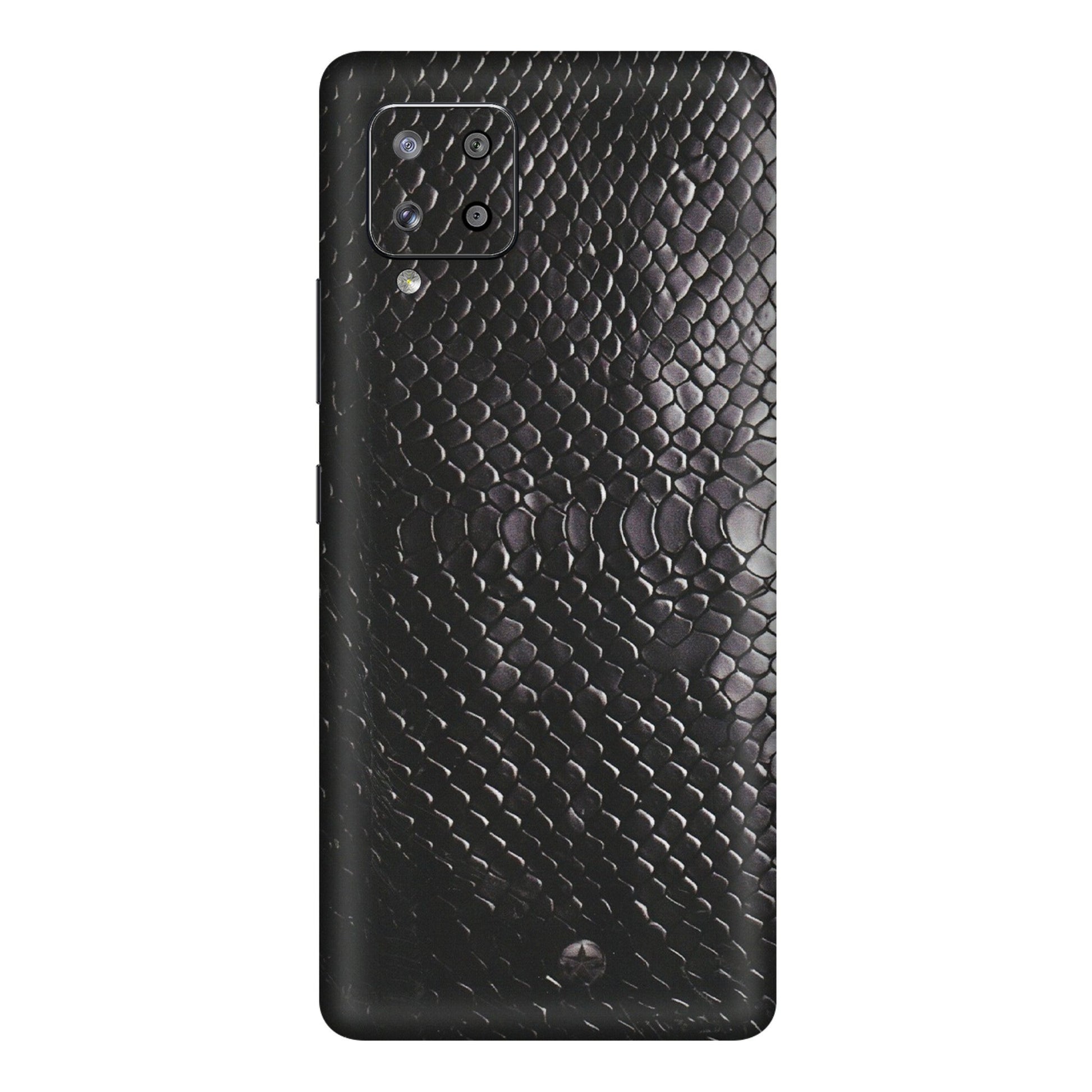 Samsung M/F/Note/Flip and C Phone Skins (All Models) - Black Snack Leather - Matte Finish (M-147) Samsung Galaxy M42
