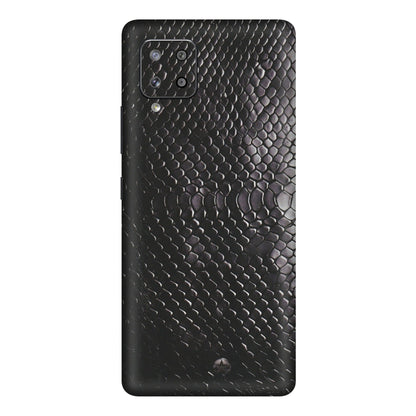 Samsung M/F/Note/Flip and C Phone Skins (All Models) - Black Snack Leather - Matte Finish (M-147) Samsung Galaxy M42
