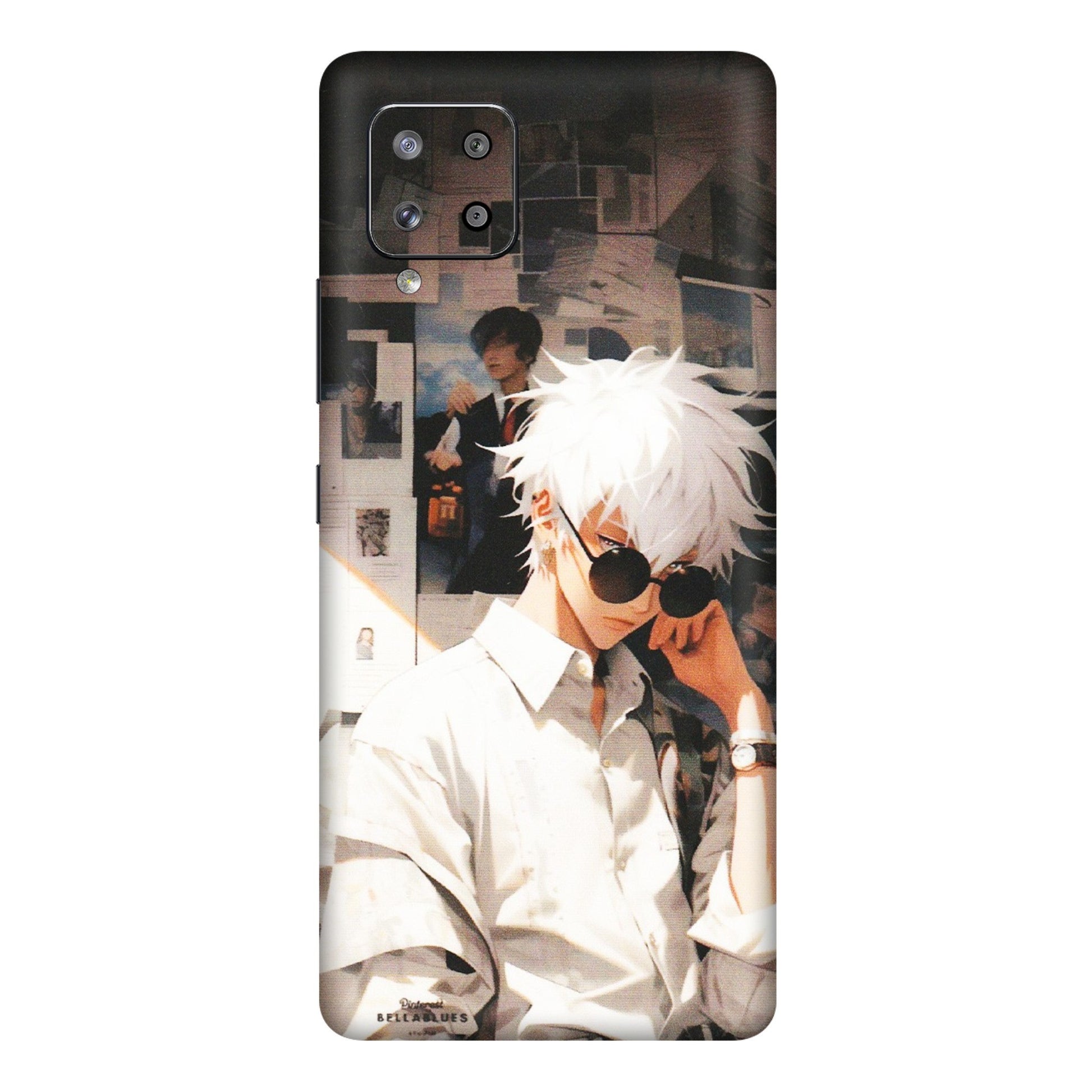 Samsung M/F/Note/Flip and C Phone Skins (All Models) - Gojo Satoru Jujustu Kaisen Anime - Matte Finish (M-156) Samsung Galaxy M42