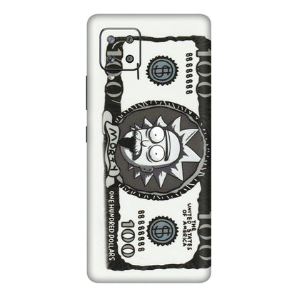 Samsung M/F/Note/Flip and C Phone Skins (All Models) - Rick And Morty Hundred Dollar Anime - Matte Finish (M-161) Samsung Galaxy M42