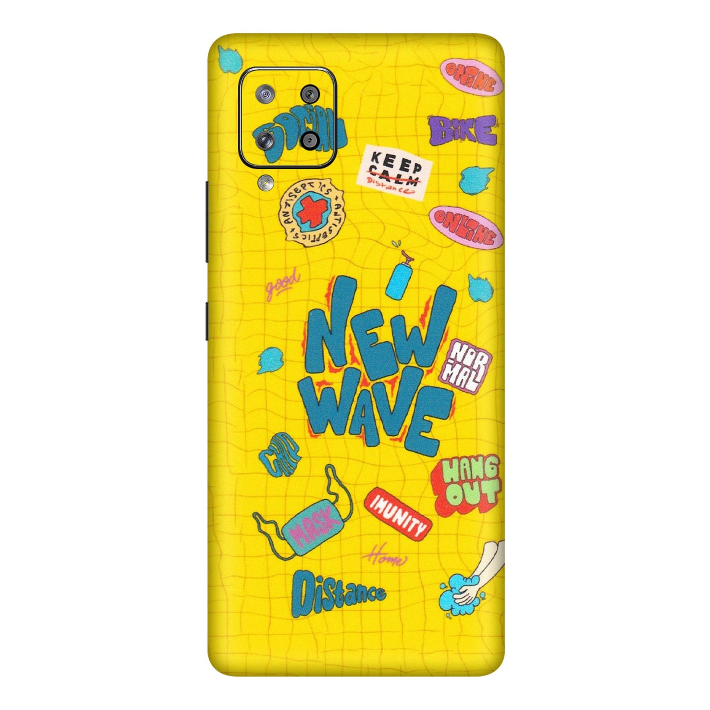 Samsung M/F/Note/Flip and C Phone Skins (All Models) - New Wave Life - Matte Finish (M-17) Samsung Galaxy M42