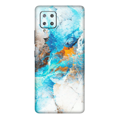 Samsung M/F/Note/Flip and C Phone Skins (All Models) - Blue Waves Abstract - Matte Finish (M-19) Samsung Galaxy M42