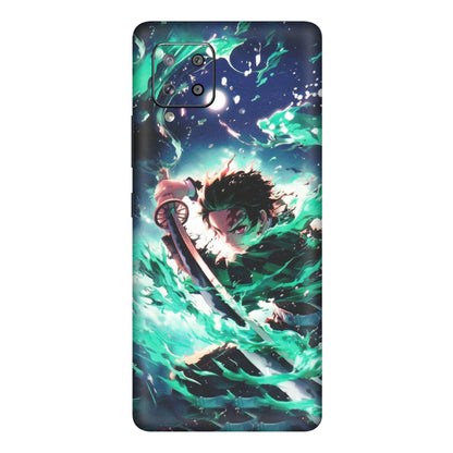 Samsung M/F/Note/Flip and C Phone Skins (All Models) - Sword Fighter Anime - Matte Finish (M-29) Samsung Galaxy M42