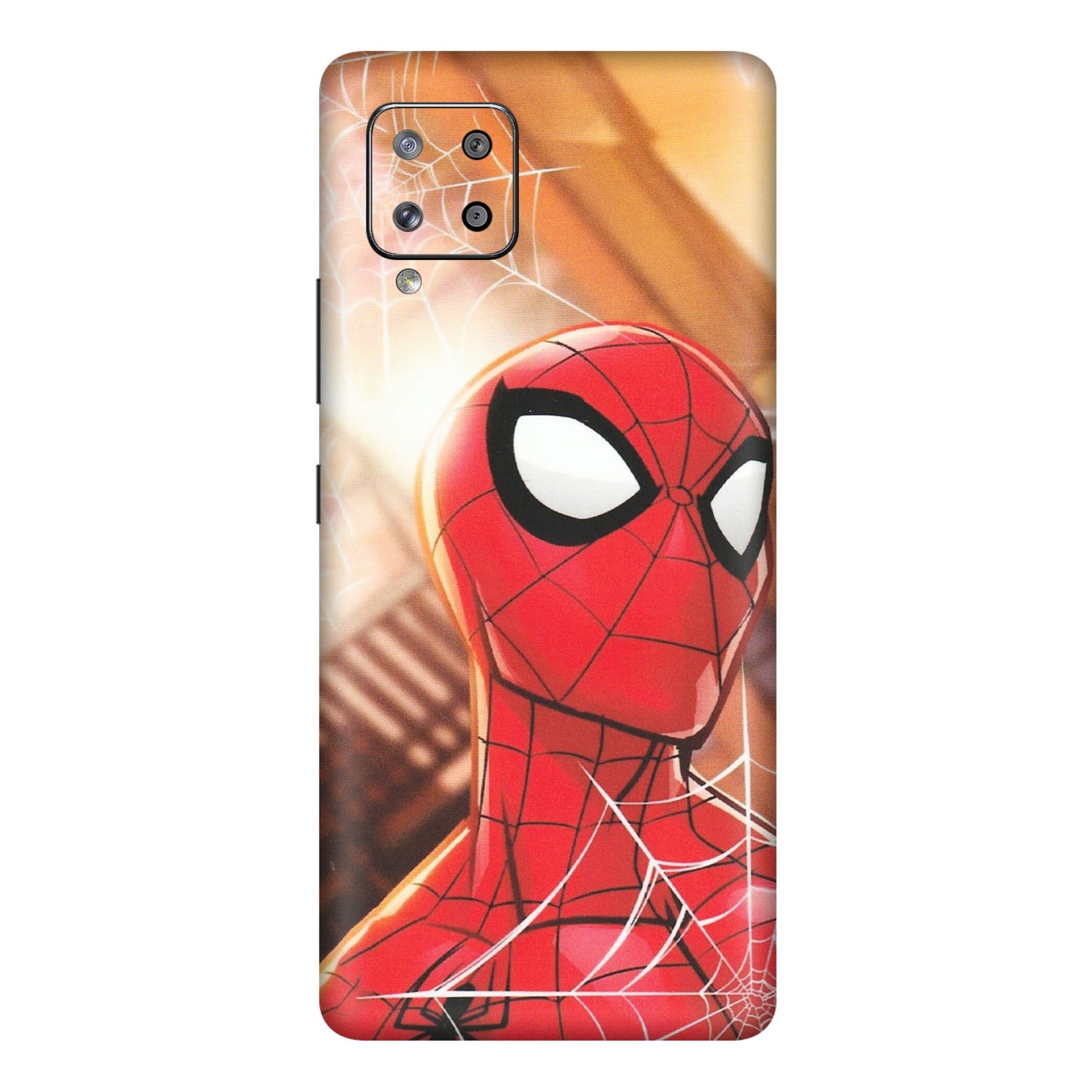 Samsung M/F/Note/Flip and C Phone Skins (All Models) - Spiderman Face New - Matte Finish (M-41) Samsung Galaxy M42