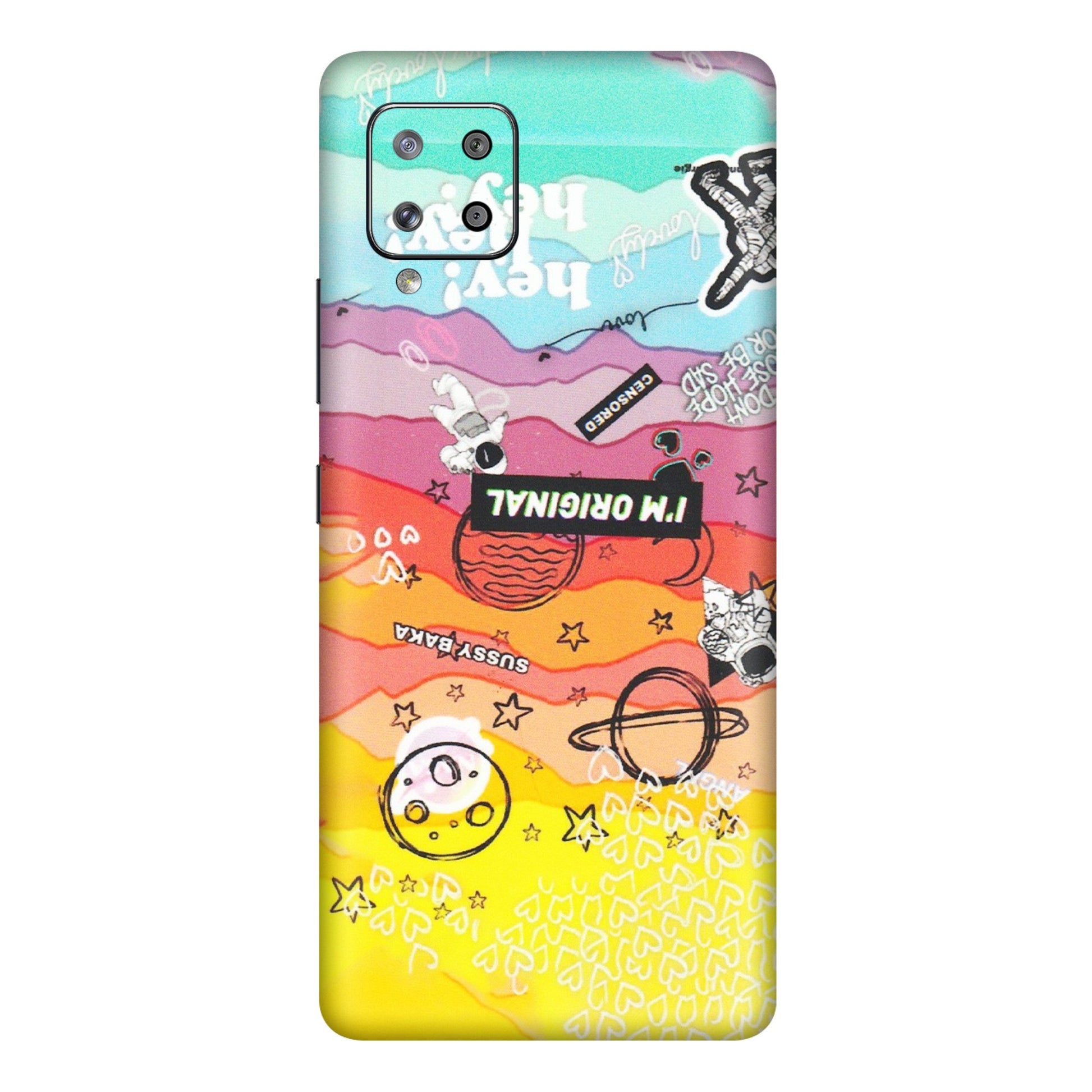 Samsung M/F/Note/Flip and C Phone Skins (All Models) - The Original Astronaut - Matte Finish (M-79) Samsung Galaxy M42