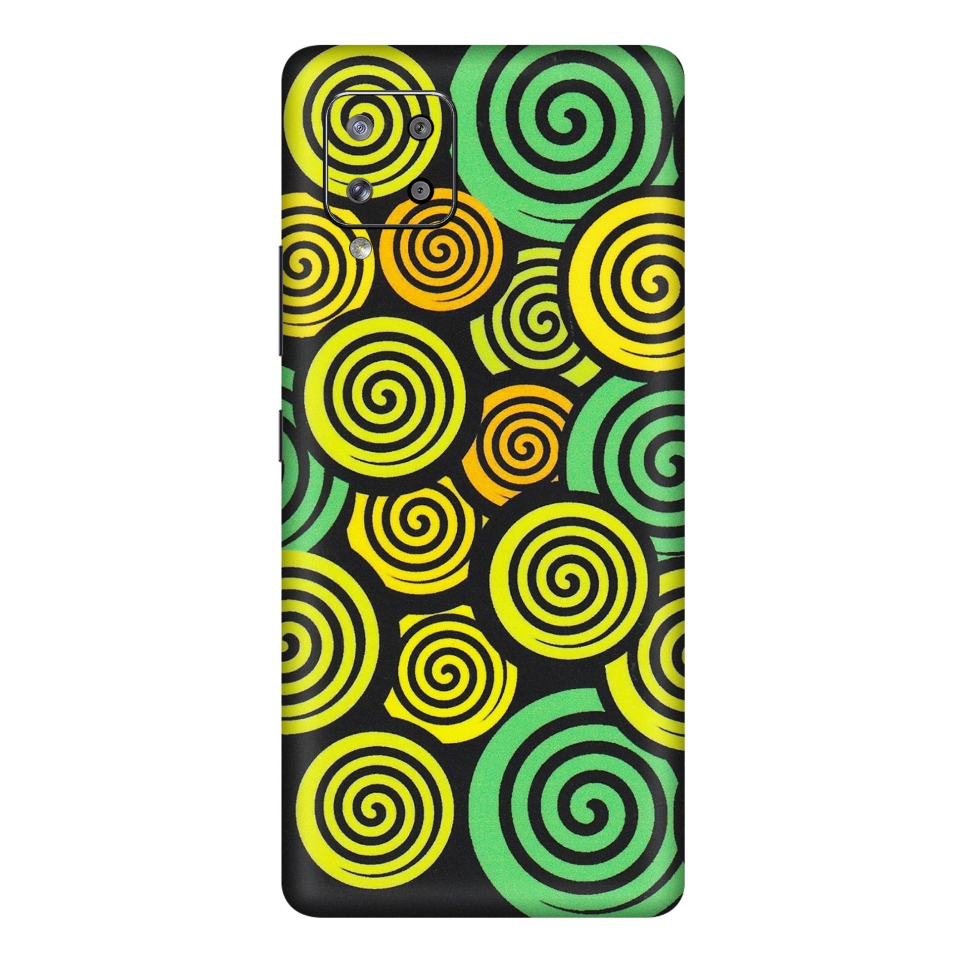Samsung M/F/Note/Flip and C Phone Skins (All Models) - Crazy Spiral - Matte Finish (M-91) Samsung Galaxy M42
