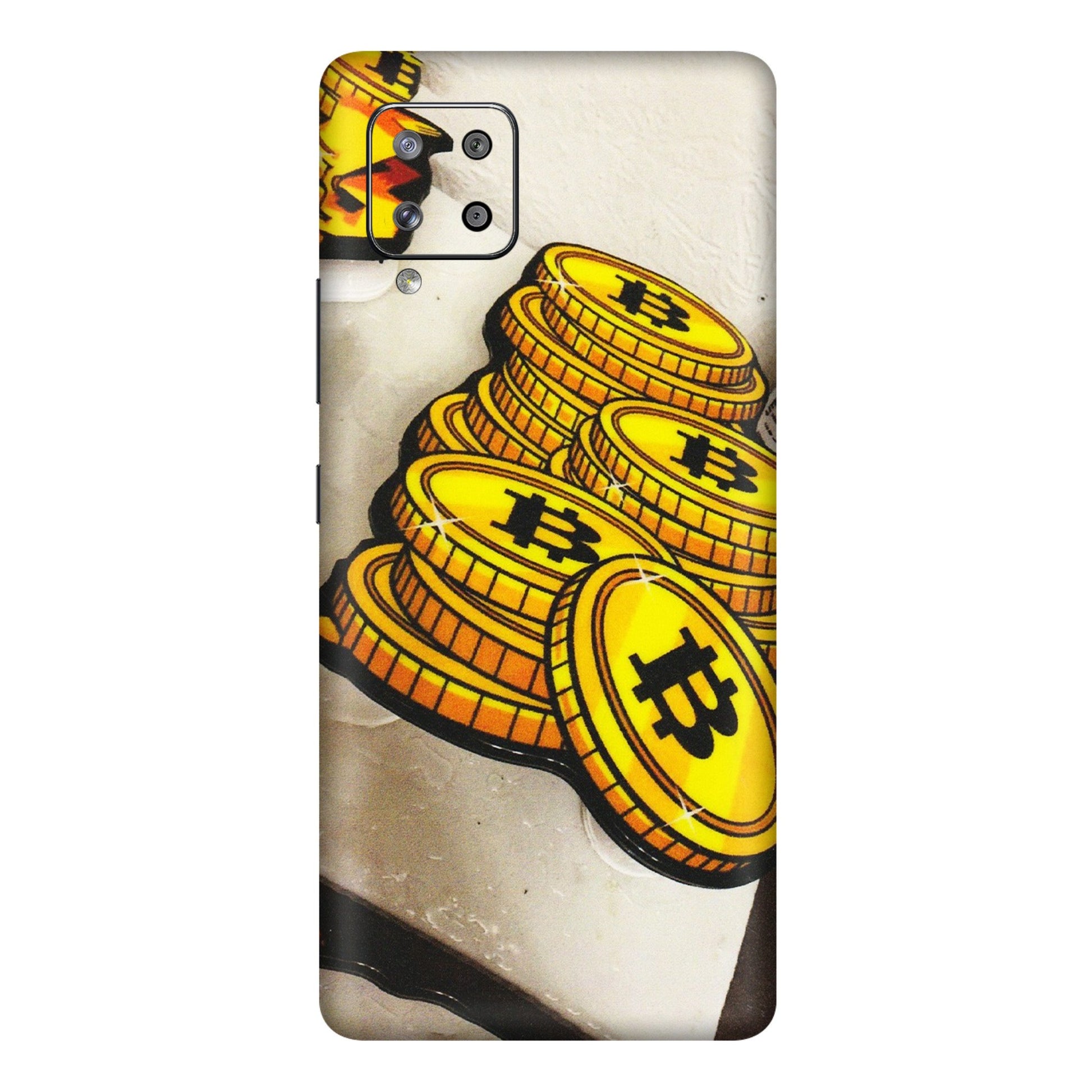 Samsung M/F/Note/Flip and C Phone Skins (All Models) - Billionaire Bitcoin Collection - Matte Finish (M-92) Samsung Galaxy M42