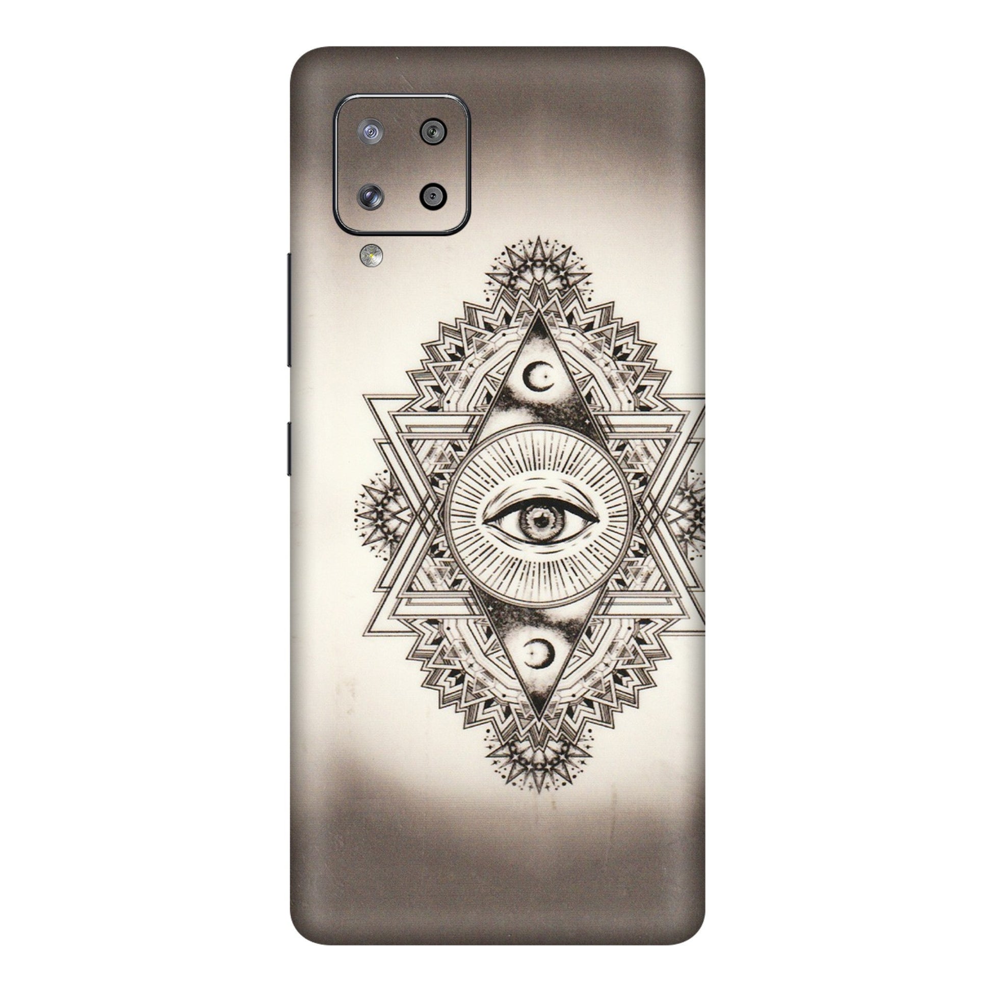 Samsung M/F/Note/Flip and C Phone Skins (All Models) - Illuminati Great Eye - Transparent Finish (T-14) Samsung Galaxy M42
