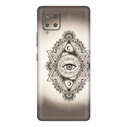 Samsung M/F/Note/Flip and C Phone Skins (All Models) - Illuminati Great Eye - Transparent Finish (T-14) Samsung Galaxy M42