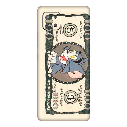 Samsung M/F/Note/Flip and C Phone Skins (All Models) - One Hundred Dollar Tom - Transparent Finish (T-16) Samsung Galaxy M42