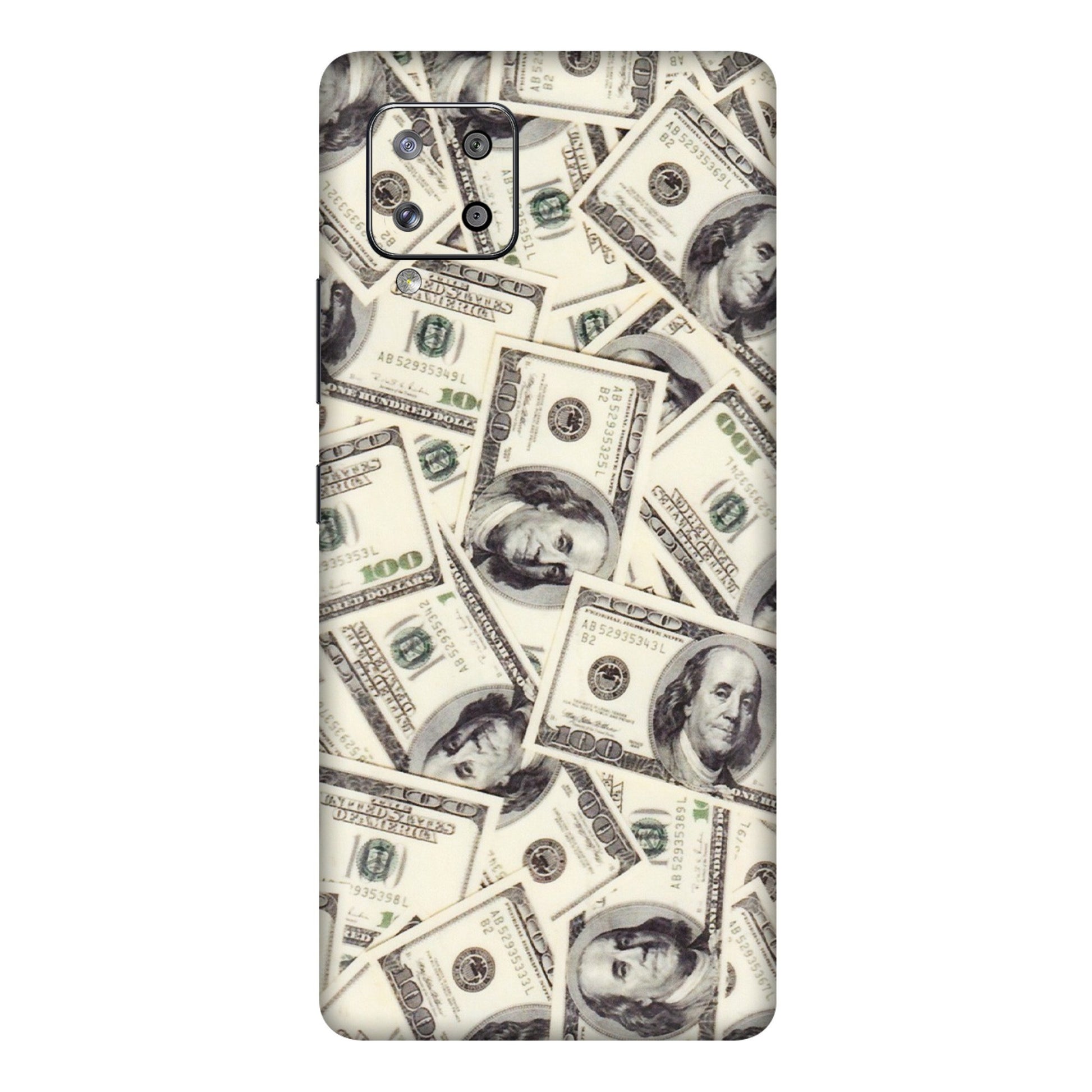 Samsung M/F/Note/Flip and C Phone Skins (All Models) - Dollar Lover - Transparent Finish (T-17) Samsung Galaxy M42