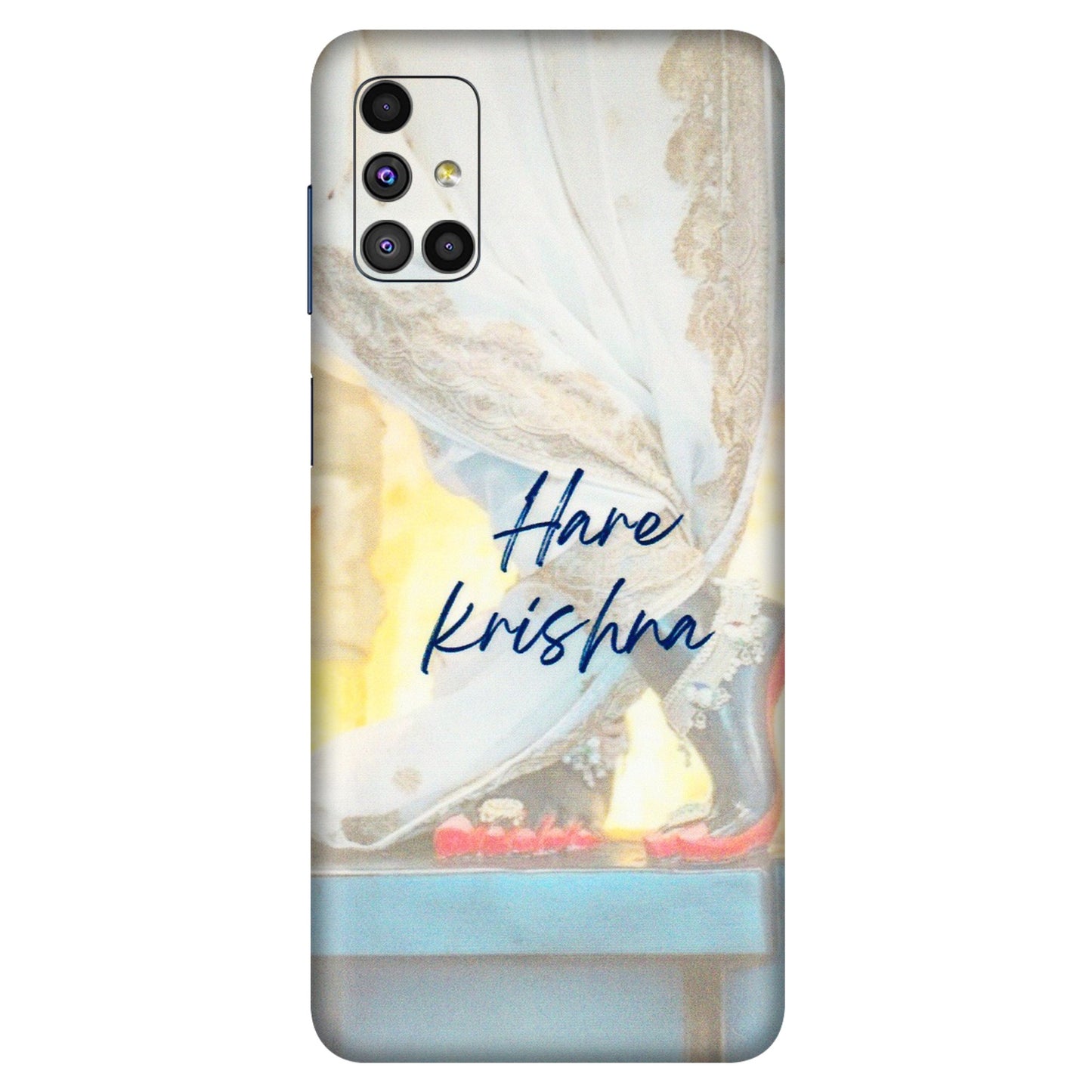 Samsung M/F/Note/Flip and C Phone Skins (All Models) - Hare Krishna - 3D Embossed Finish (L-03) Samsung Galaxy M51