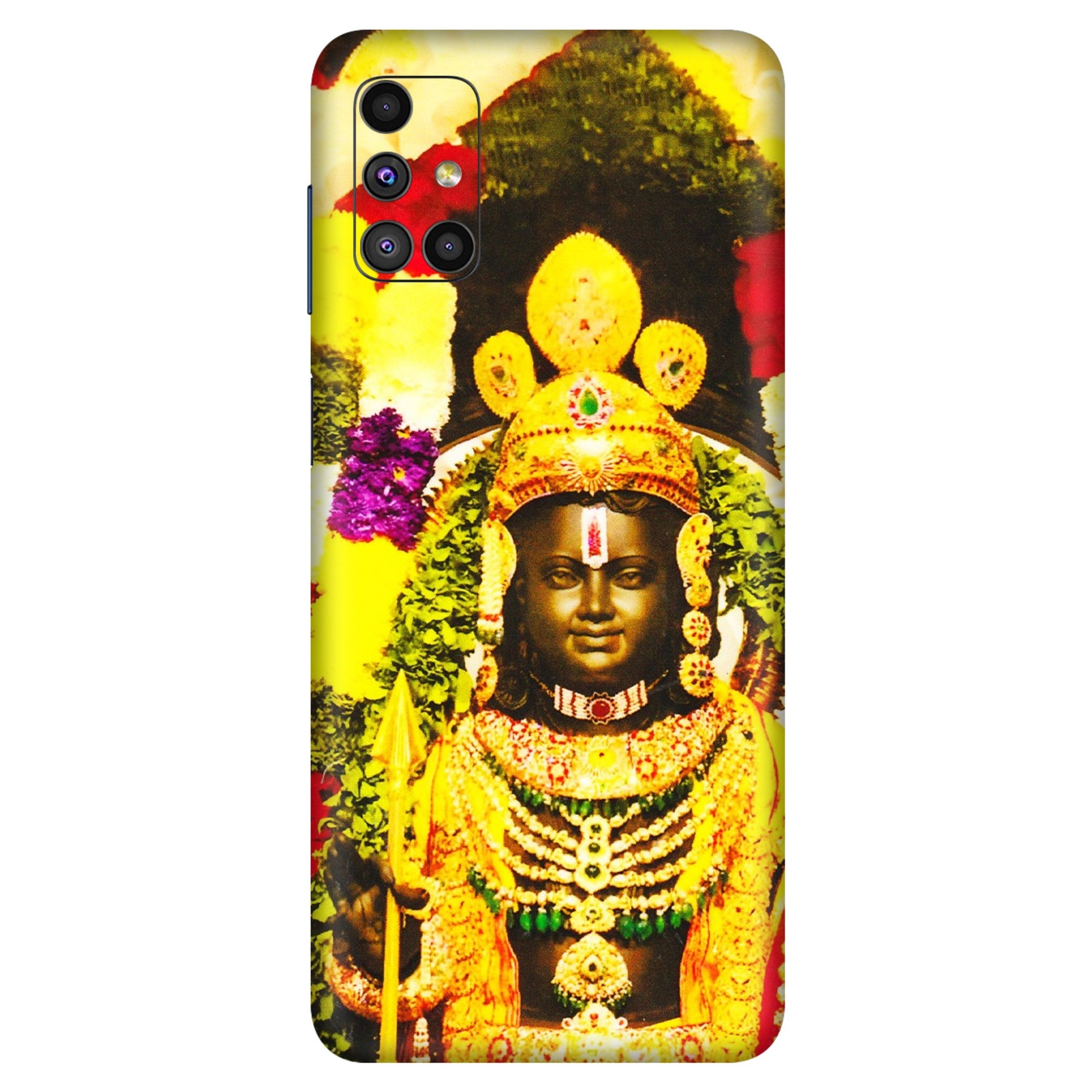 Samsung M/F/Note/Flip and C Phone Skins (All Models) - Ram Lalla Ayodhya - 3D Embossed Finish (L-103) Samsung Galaxy M51