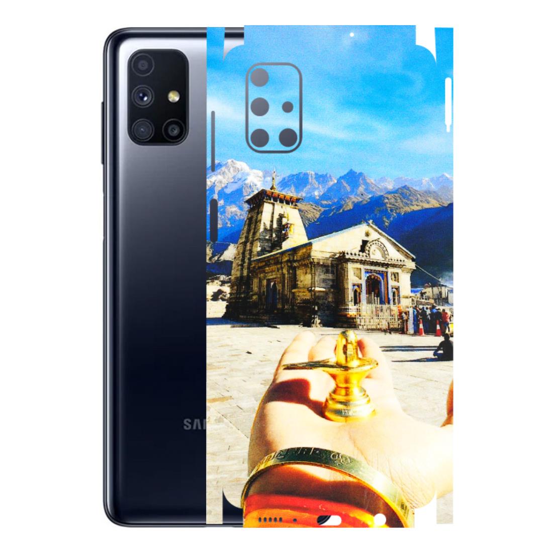 Samsung M/F/Note/Flip and C Phone Skins (All Models) - Beauty of Kedarnath - 3D Embossed Finish (L-108) Samsung Galaxy M51