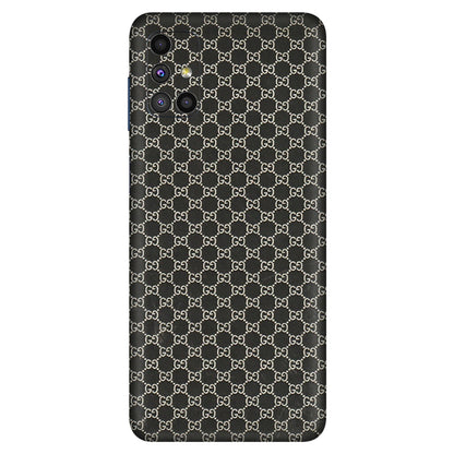 Samsung M/F/Note/Flip and C Phone Skins (All Models) - Black G Print - 3D Embossed Finish (L-109) Samsung Galaxy M51